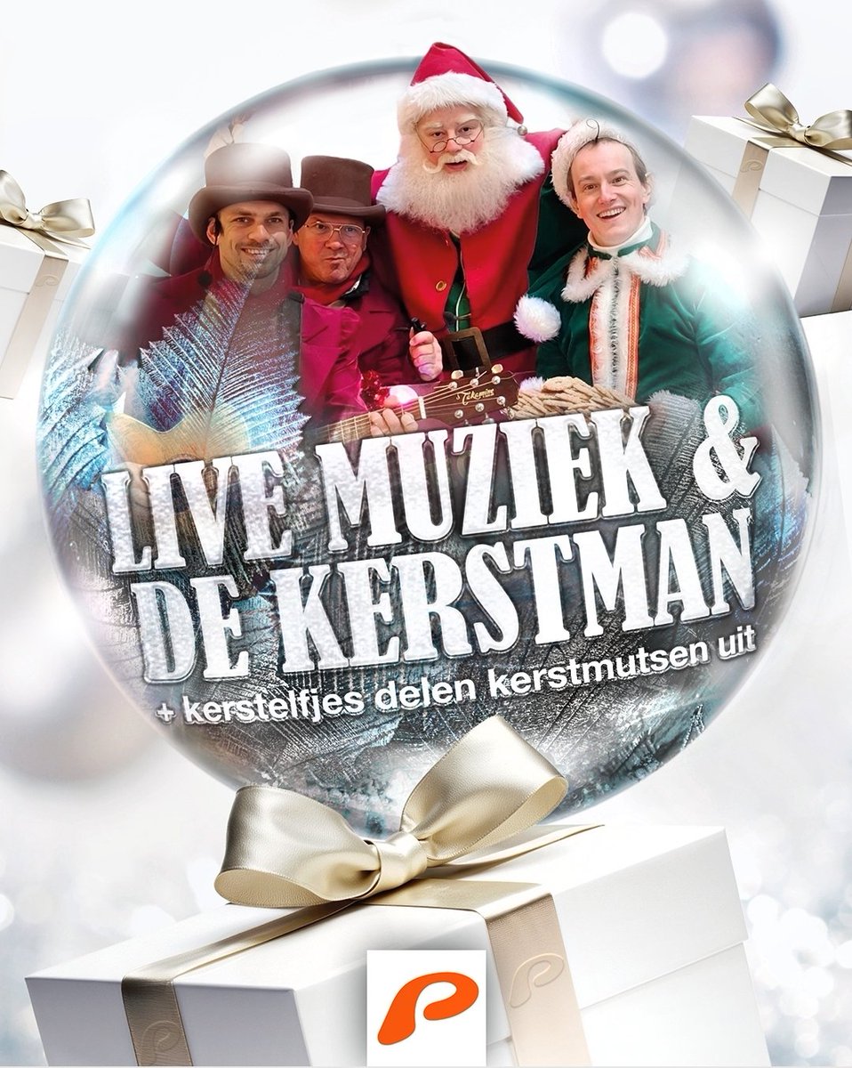 🎅 𝗗𝗲 𝗞𝗲𝗿𝘀𝘁𝗺𝗮𝗻 𝗸𝗼𝗺𝘁! 
Op zaterdag 13 december komt de #Kerstman naar  #Winkelcentrum Paddepoel. Er is #Charles #Dickens muziek van 11.30-14.30 uur en de elfjes delen opnieuw gratis kerstmutsen uit van 12.00-16.00 uur voor onze #winactie. Kom je ook langs?