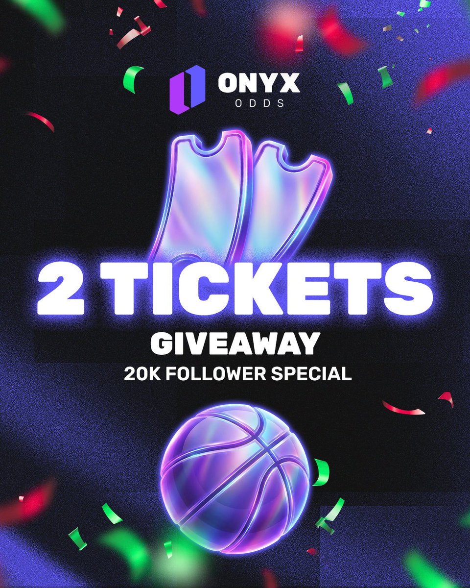 20K followers and we’re turning it UP.
- Top Prize is 2 Basketball Tickets to a local team of your choice

- We're also giving 100 Onyx Cash to 20 random Followers who complete the instructions below

-To enter: LIKE, FOLLOW, RT, and comment your username.

Thank you for the