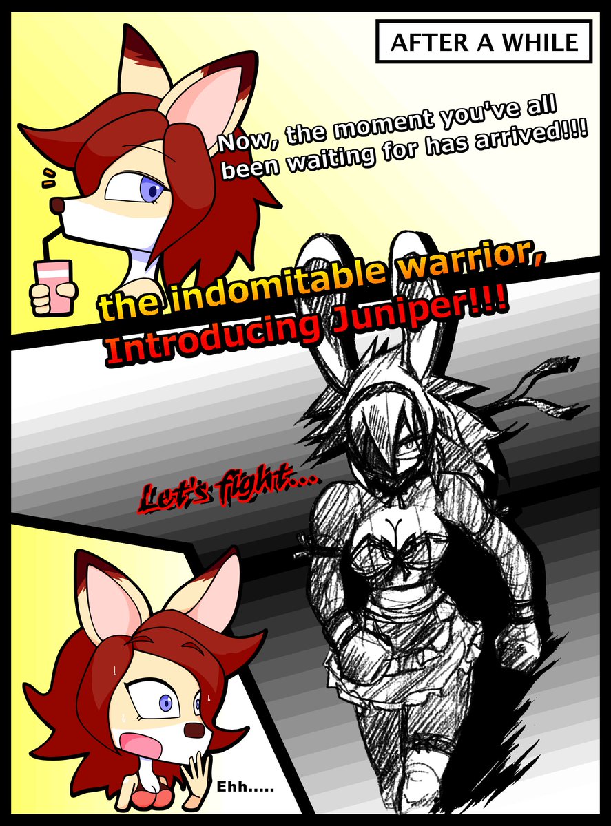 NINJAiraibashi's tweet image. I ended up changing it a little from my original concept. It's really hard to draw exactly how I imagine it. Also, I'm really bad at panel layouts, so I need to study more. This is fan art☆
@kerplewy
(　・｀ω・)/