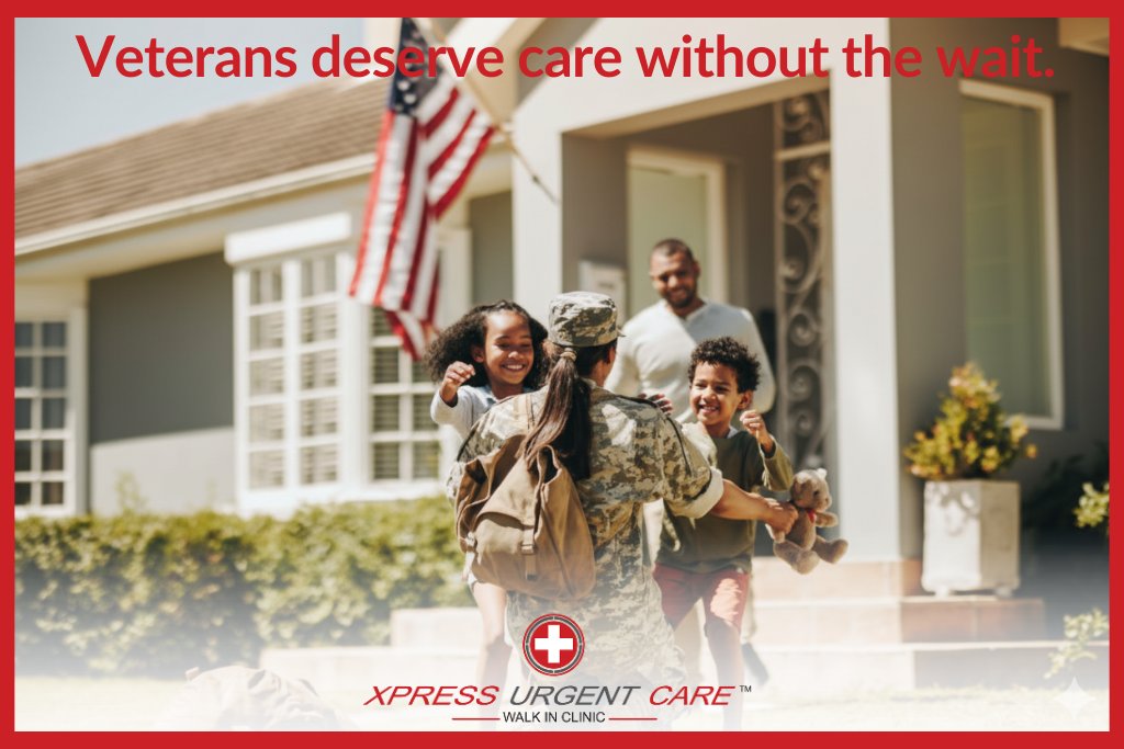 Our VA Clinic is here to serve those who’ve served us. Fast, respectful, same-day care — walk in anytime.💙xurgentcare.com/check-in/ 
...
#walkinclinic #urgentcare #urgentcarenearme #xpressurgentcare #ocurgentcare #orangecoutny #sicktodayseentoday #besturgentcare #veterans