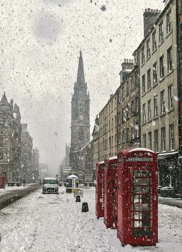 winter in london