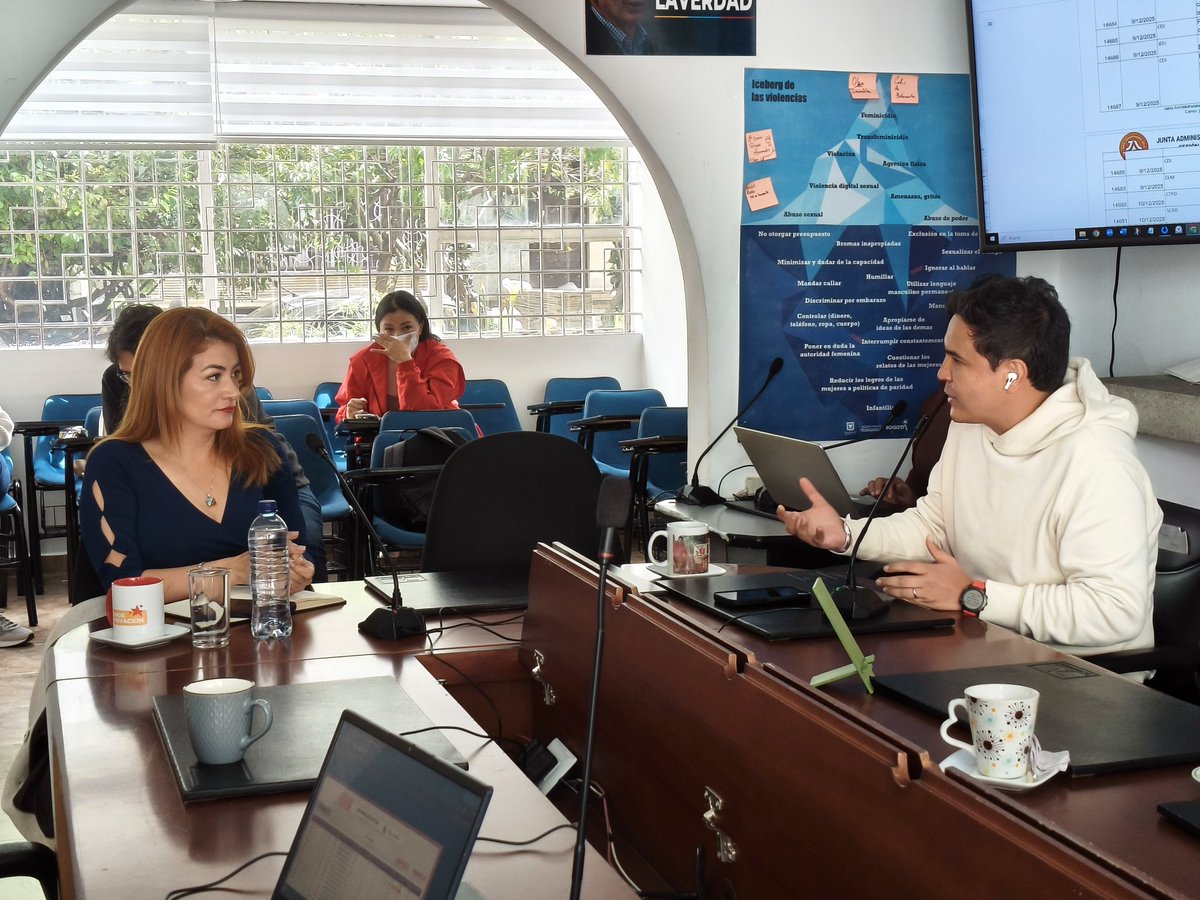 🟦 HOY en la JAL de Teusaquillo

La Alcaldía Local, en cabeza de la alcaldesa Maria Angélica González Russi, presenta sus respuestas en la Sesión de Escucha a la Comunidad dentro del Proyecto de Acuerdo Local – Presupuesto 2026.

🗣️ Un espacio para aclarar dudas.