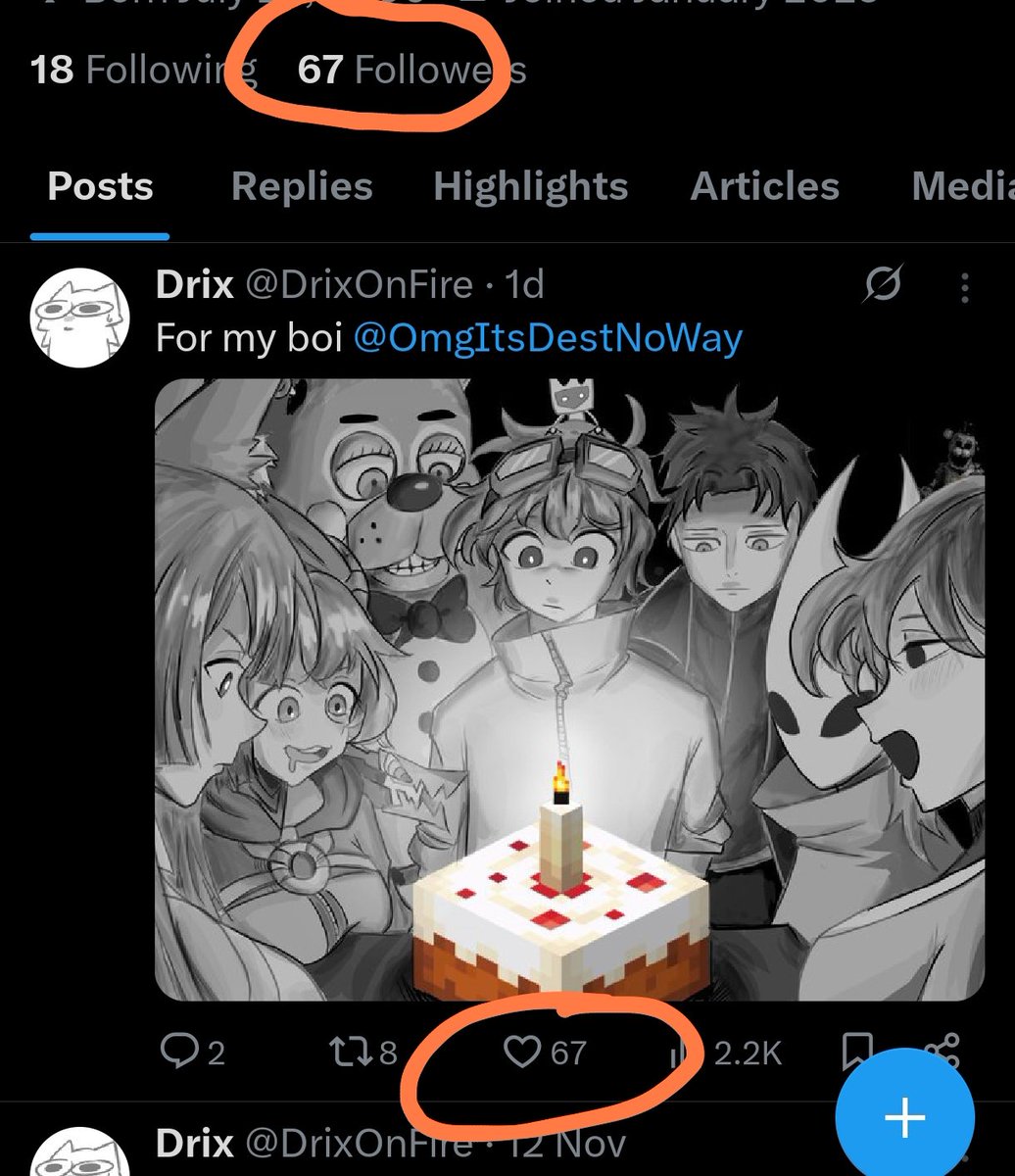 DrixOnFire's tweet image. I love y'all 👀