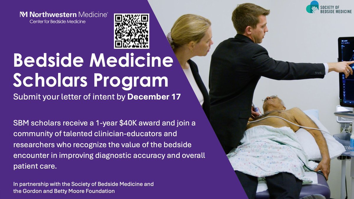 Center for Bedside Medicine tweet media