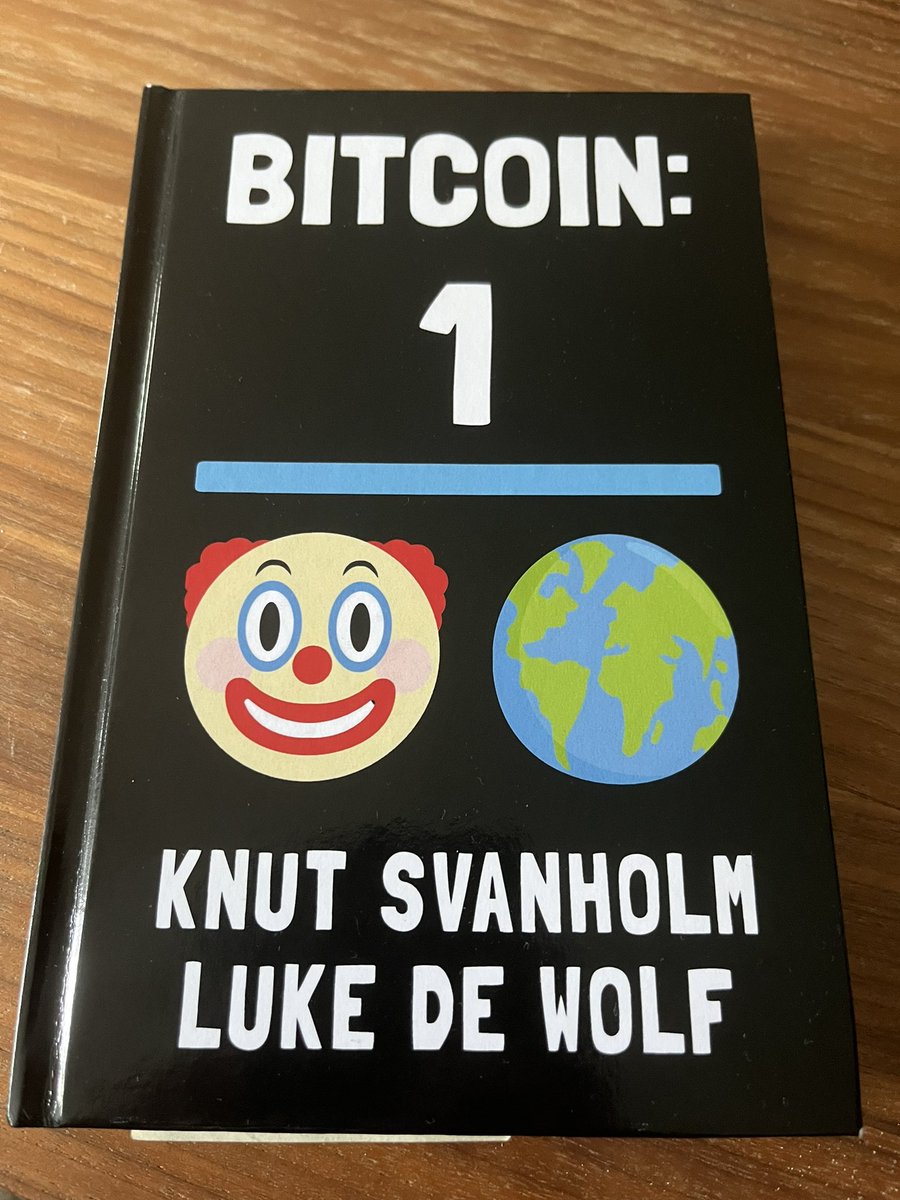 Writing Wednesday™️

Here follows a short summary of the first chapter from Bitcoin: The Inverse of Clown World, written by yours truly and <a href="/lukedewolf/">Luke de Wolf</a> 

The chapter is called "Incentives"
🧵👇