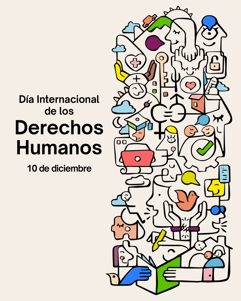 AECIDElSalvador's tweet photo. 🤝Este #10D recordamos que los derechos humanos no son ideales abstractos: son nuestros esenciales de cada día. Derecho a la dignidad, a la voz, a la educación, a vivir libres, a ser escuchad@s, derecho al agua...

Esos que construyen una vida con respeto y oportunidades. 🫂 https://t.co/ylJTS6d17Q