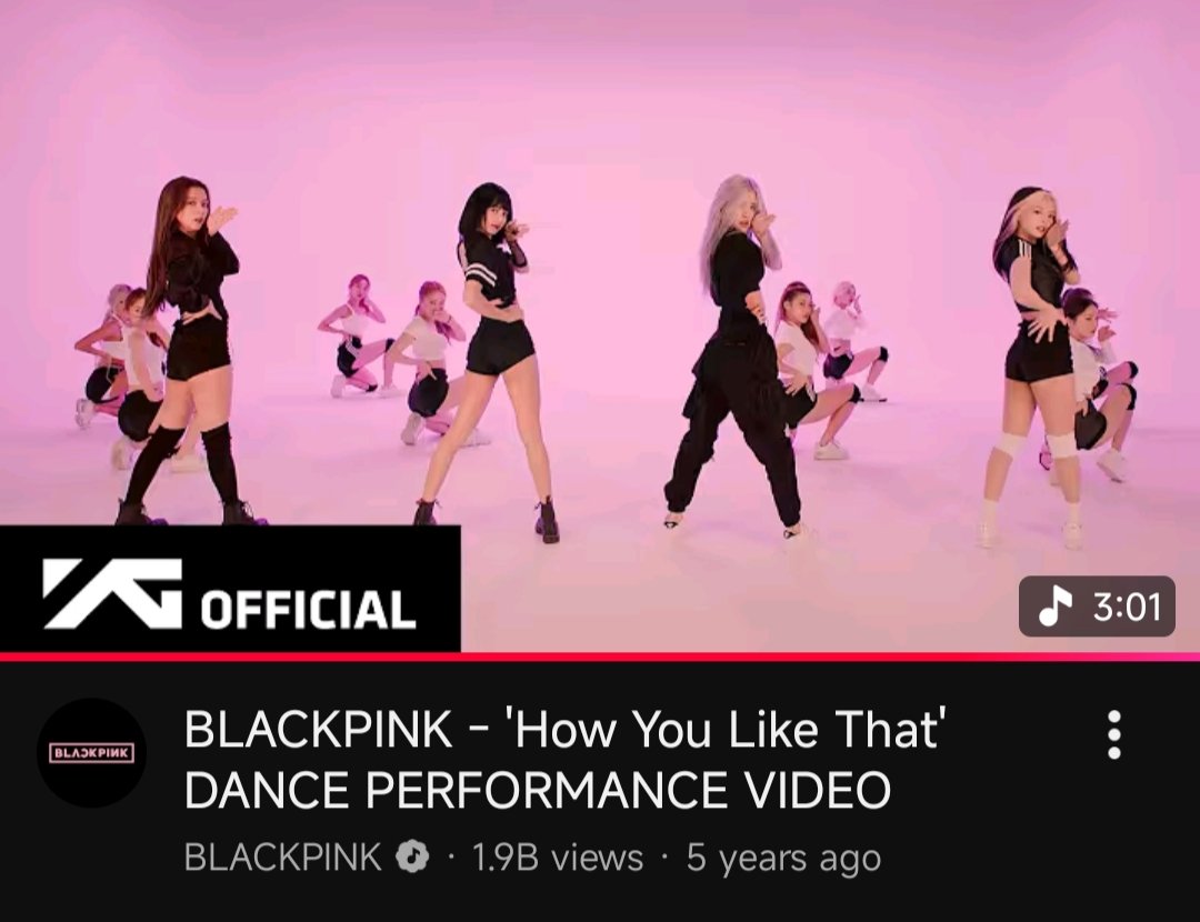 the concept of a dance performance having nearly 2 billion views..