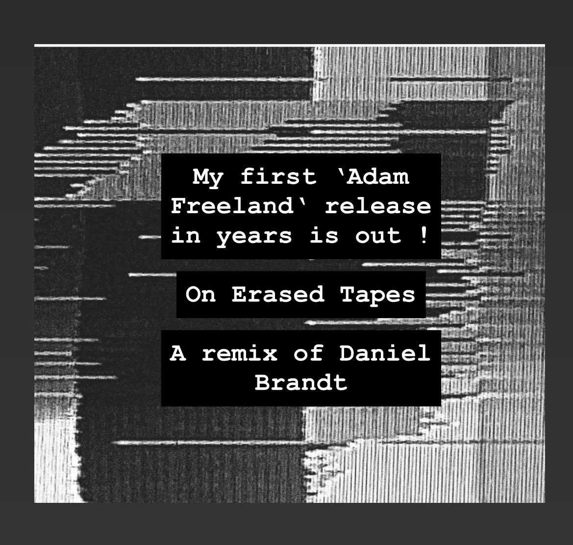 Adam Freeland tweet media