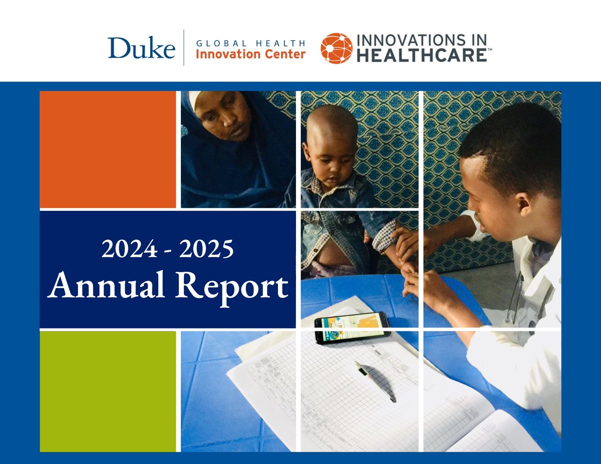 innovationsinhc's tweet photo. This year's impact at a glance 📊

11+ million people reached 🔹 80,000+ health workers trained 🔹1,800+ new points of care 🔹776 health facilities supported 🔹100+ innovators in 90+ countries

Read our full Annual Report: https://t.co/60DqRZXrQX

#GlobalHealth #Impact @DukeGhic https://t.co/qGa7J87zkp