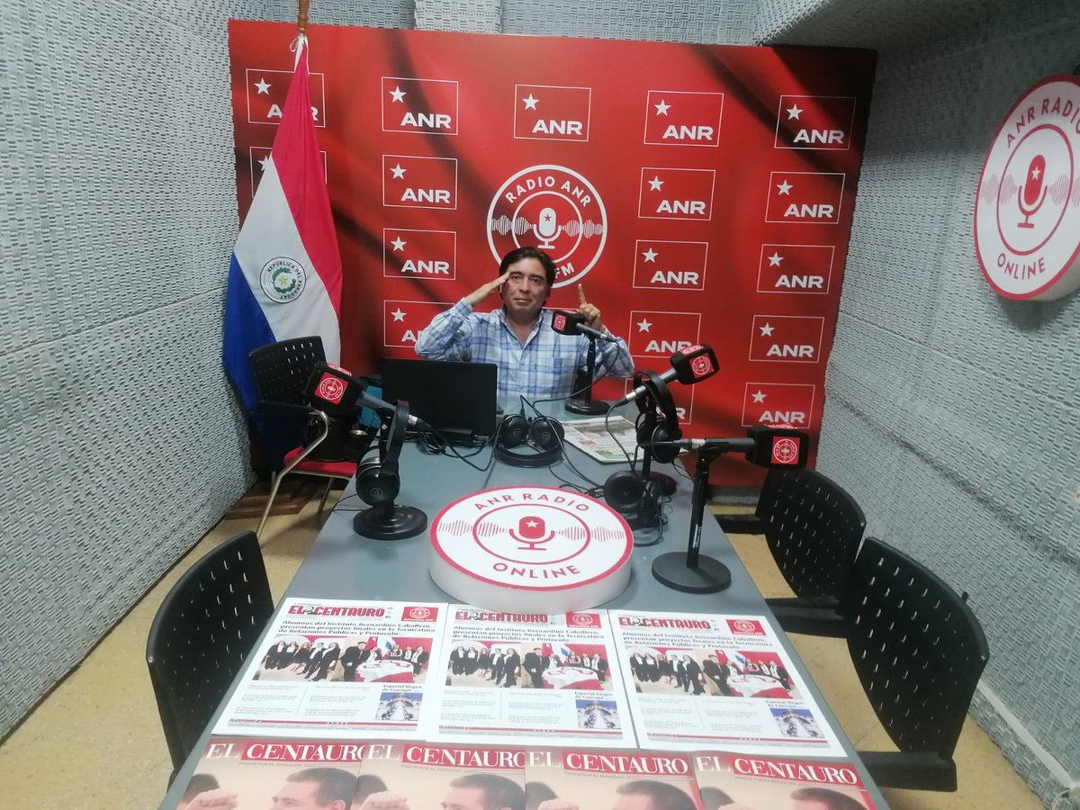 ANR TE ESCUCHA, edición miércoles. 
🎙️Conduce: Fernando Ruiz Díaz. 
⭕#EnVivo por la 89.9 FM Radio ANR y a través de la anr.org.py/anr-radio/ 
📲WhatsApp: (0982) 100 663