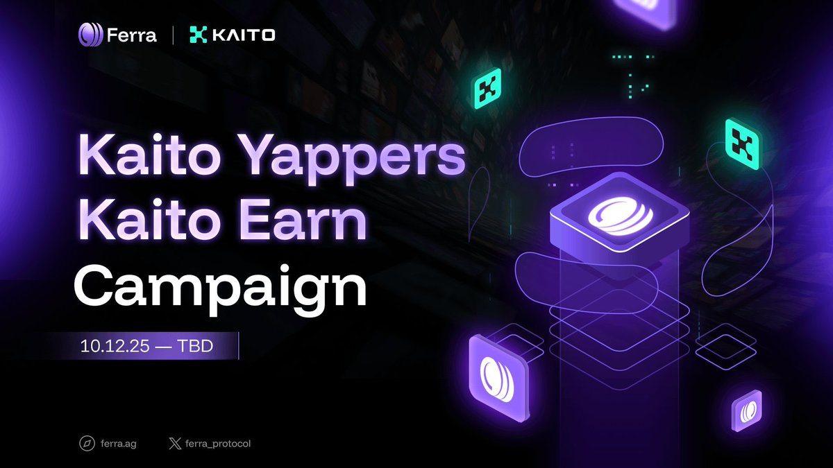 hunterGnoma's tweet photo. New alpha is live on Kaito.
@ferra_protocol just elevated the Sui ecosystem.

Ferra is the dynamic liquidity layer, a social DLMM DEX built for liquidity providers, farmers, builders, and dedicated degens.

They are backing their vision with real incentives.

A total of 0.25 percent of the token supply is being distributed
0.20 percent allocated to top creators, including the Top 400 globally and the Top 300 in China, Korea, and Japan
0.05 percent allocated to the Kaito ecosystem

After exploring @ferra_protocol in depth, it is clear they are building for the next DeFi cycle rather than repeating what has already been done.

• Key strengths include
• Clean and intuitive UX
• Fast and reliable execution
• A modular architecture that supports builders
• Intelligent liquidity flows
• Plug and play frameworks for developers
• A scaling approach that stays aligned with the product’s long term vision

The direction is focused.
The momentum is real.
Ferra is positioning itself as a major force in the cycle ahead.

Don’t fade on @nesaorg too! 🫡

Let’s goo!