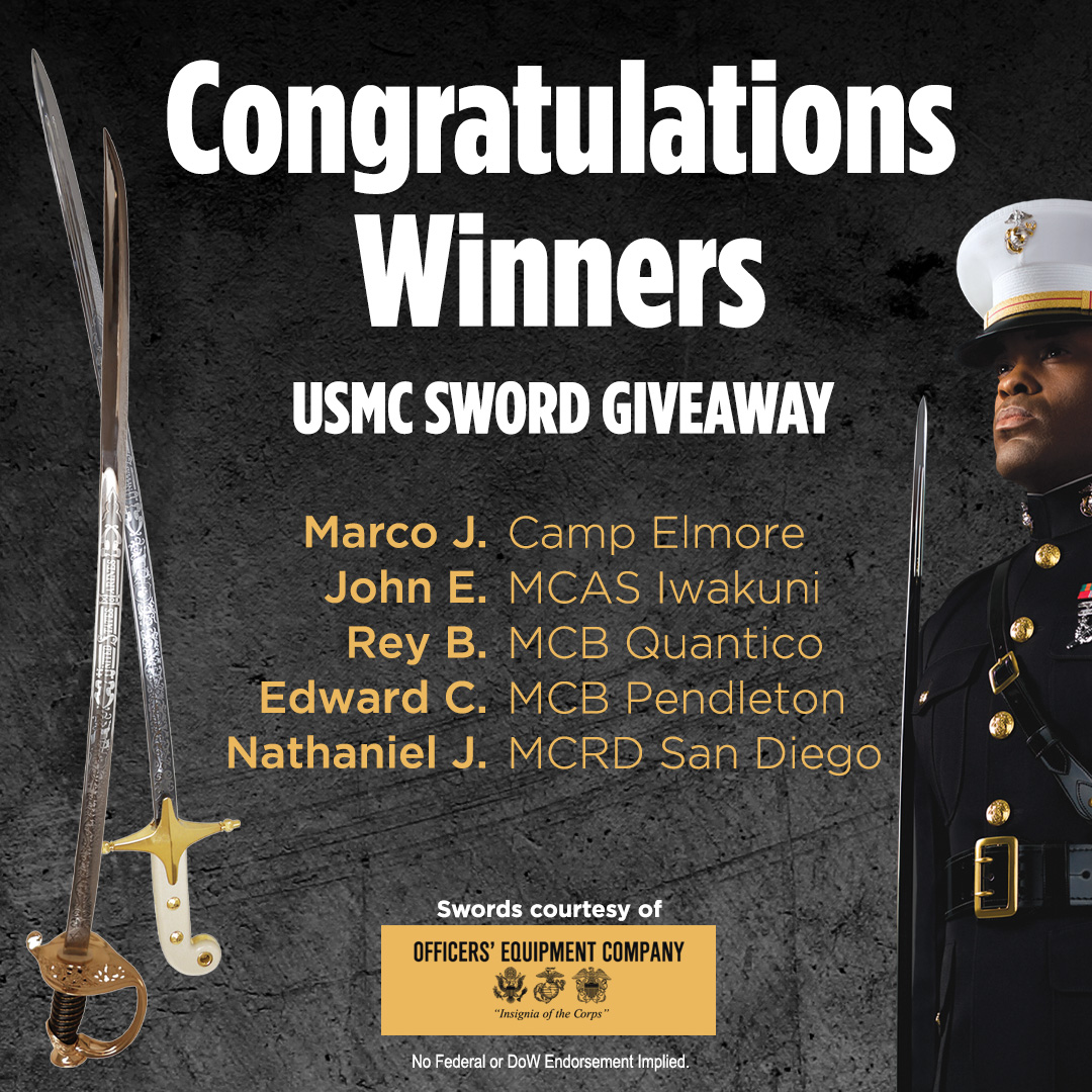 ⚔️ Congrats to our sword giveaway winners!
