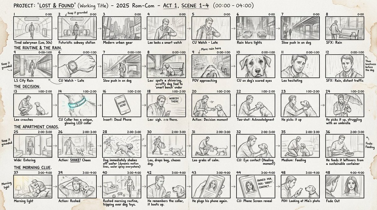 Generate 48 storyboards with one click! Upgrading the gameplay. It suddenly occurred to...