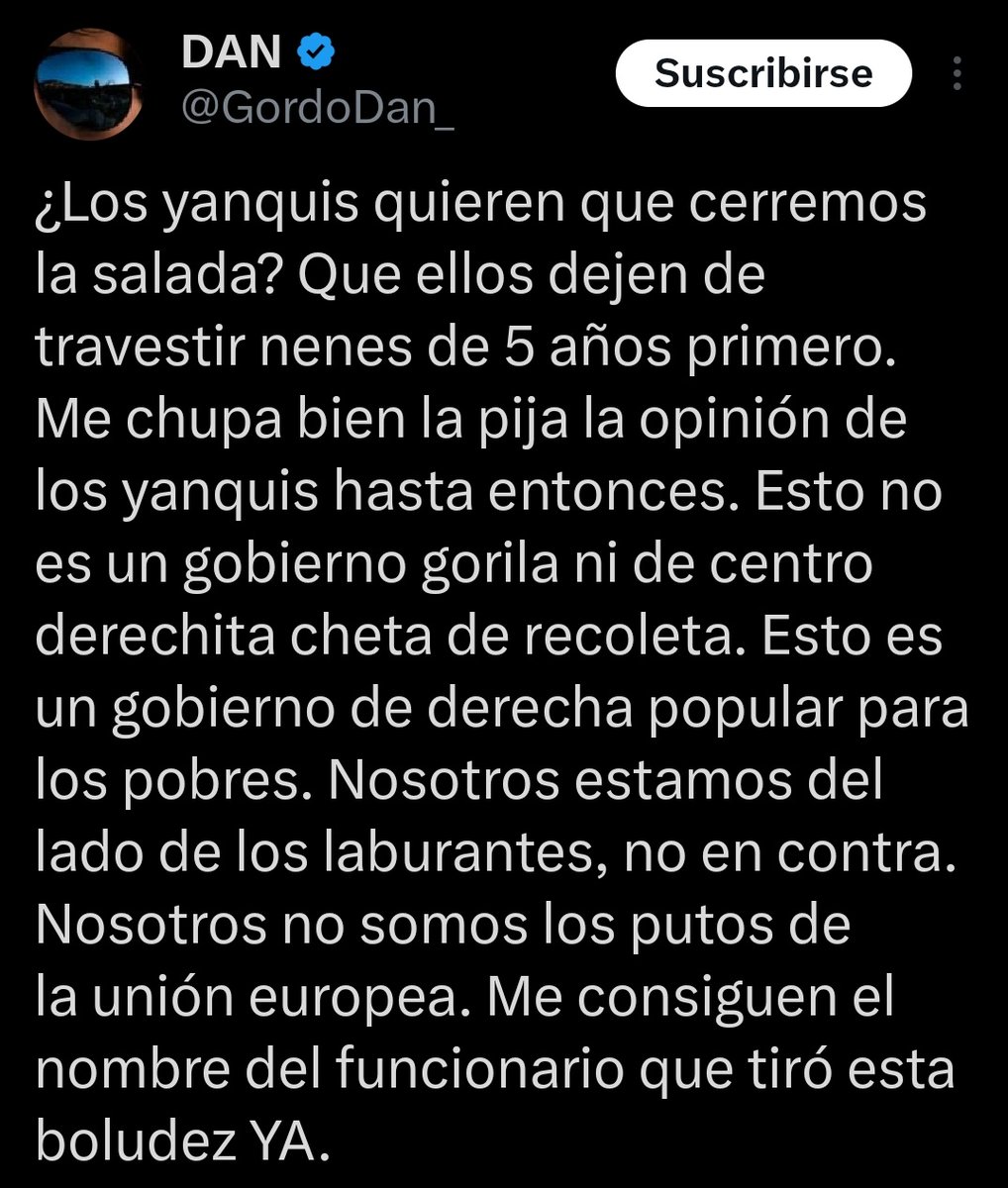 Sea acaba de escuchar un disparo en el baño del Gordo Dan