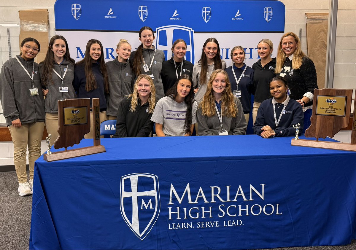Mishawaka Marian 🏐 Volleyball tweet media