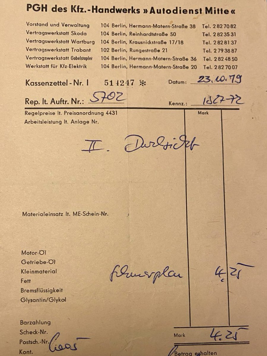 #Fundstück, #Berlin.
Zugleich auch Spuren der #DDR.