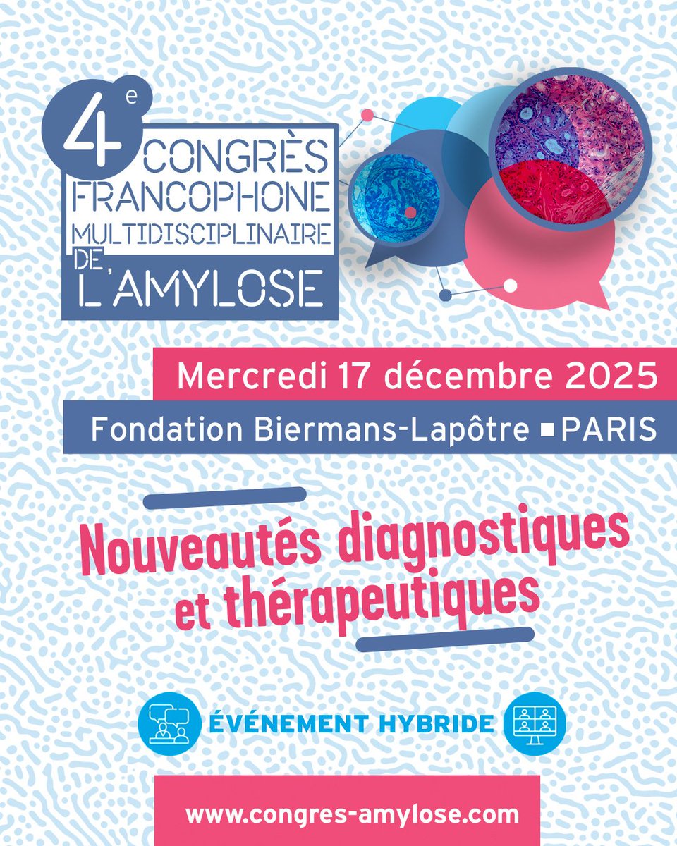 Association Française contre l'Amylose tweet media