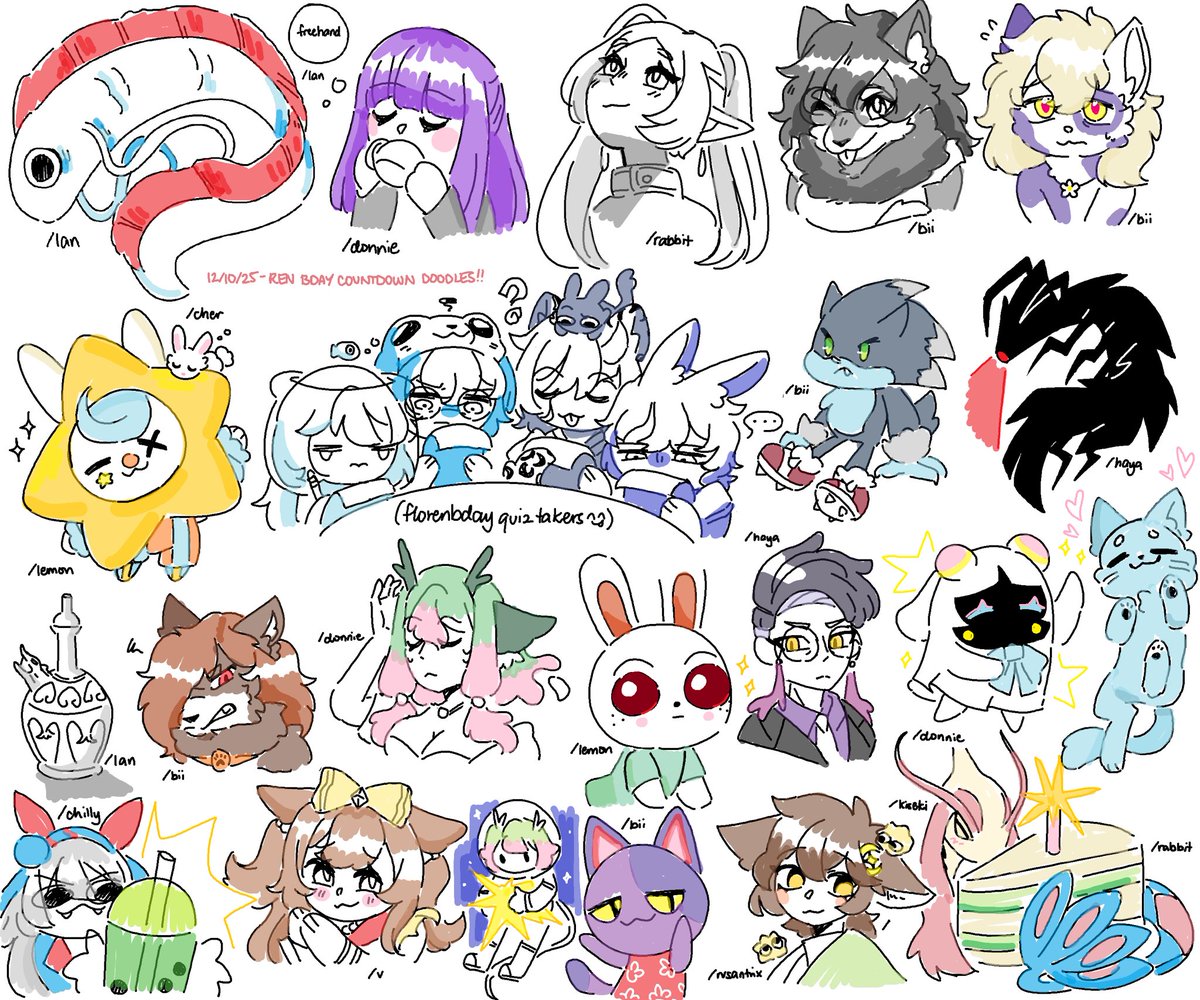 today, a sea dragon was born 🐉

+ birthday countdown stream ms paint doodles 🎂