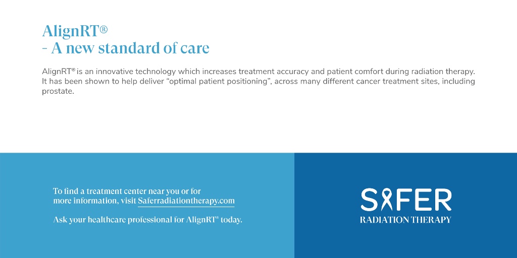 SaferRT's tweet image. Did you know? 

Surface Guided Radiation Therapy (SGRT) can reduce the need for unnecessary imaging and help protect healthy tissue during prostate cancer treatment.

Discover how AlignRT supports safer care: saferradiationtherapy.com/prostate/

#ProstateHealth #CancerCare