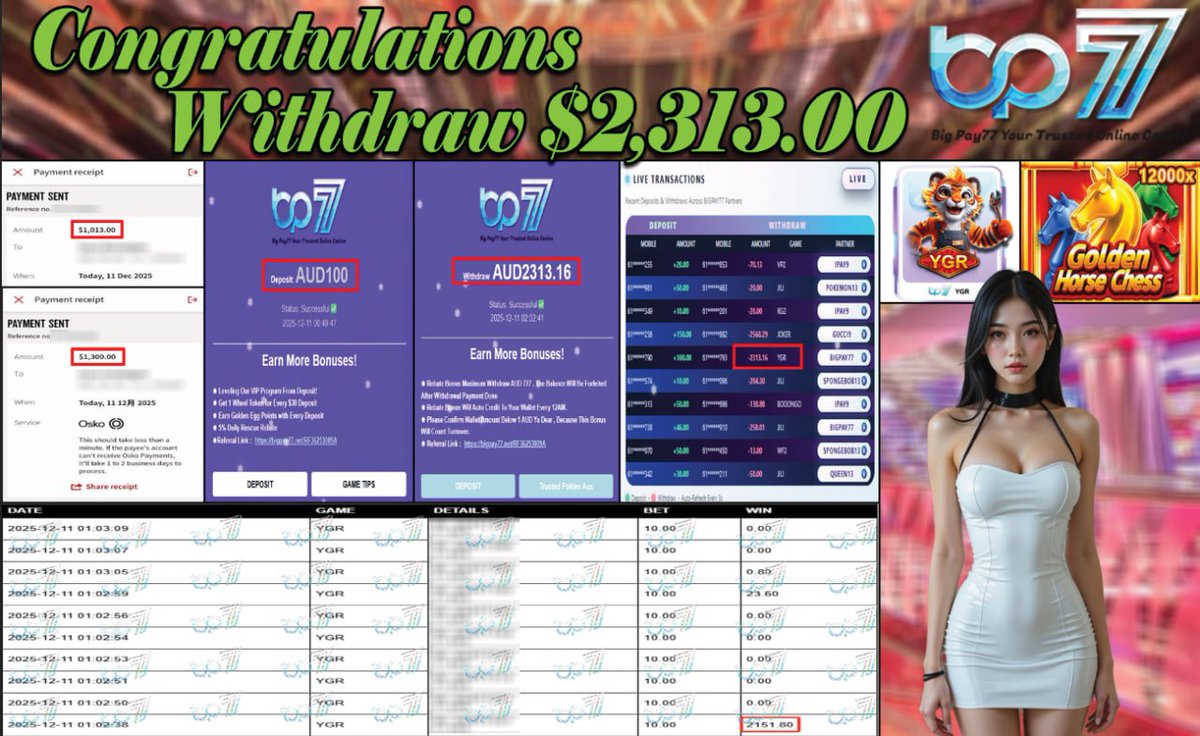 Bigpay77 Australia Online Entertainment tweet media