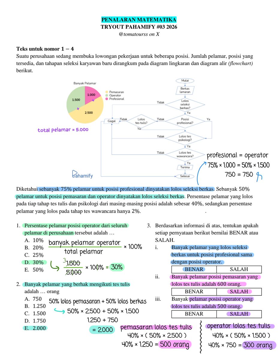 teknikgirl_'s tweet image. PEMBAHASAN PM MIPY #3 2026 ꪆৎ