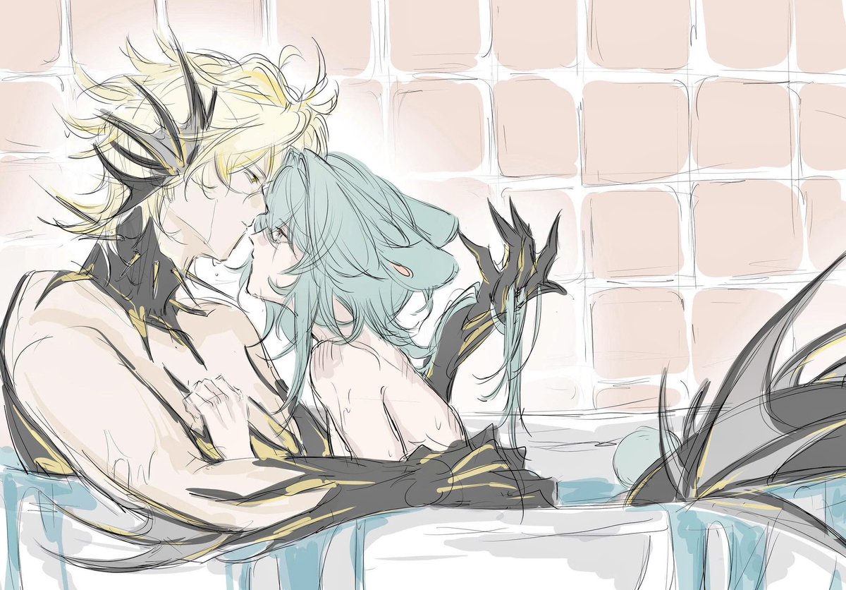 keanthitbongngu's tweet image. #phainaxa 
One side blinded bunnaxa x sea monster khaslana