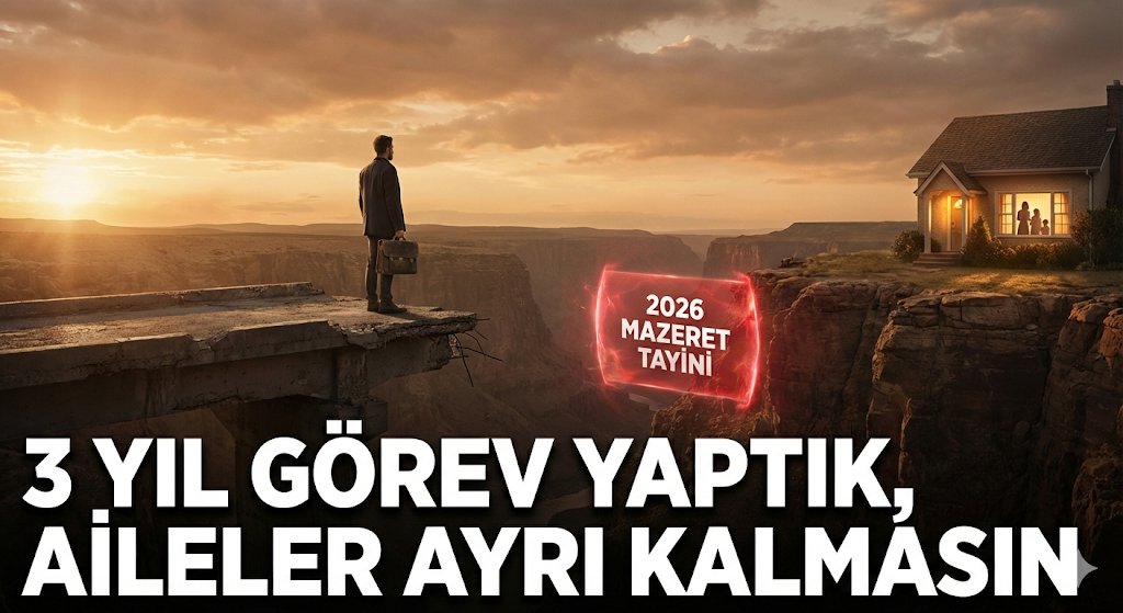 Sayın <a href="/_aliyalcin_/">Ali YALÇIN</a>
2023 ataması öğretmenler olarak 3. yılımızı dolduruyoruz ancak 2026 mazeret tayininde aile birliği hakkımızı kullanamayacağız.
Sendikanızdan beklentimiz; bu mağduriyetin giderilmesi için sesimizi güçlü bir şekilde duyurmanızdır. 
<a href="/talatyavuz29/">Talat YAVUZ</a>
<a href="/Sdka_Aydin/">Sıdıka AYDIN</a>