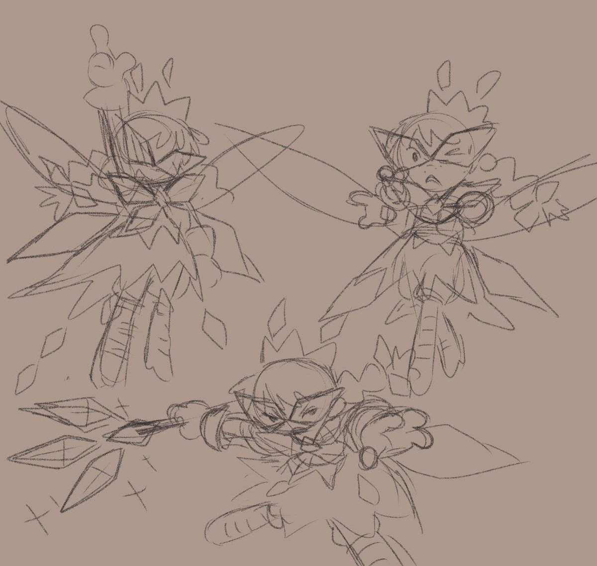 battle outfit without the armor and other doodles of ripple queen armor