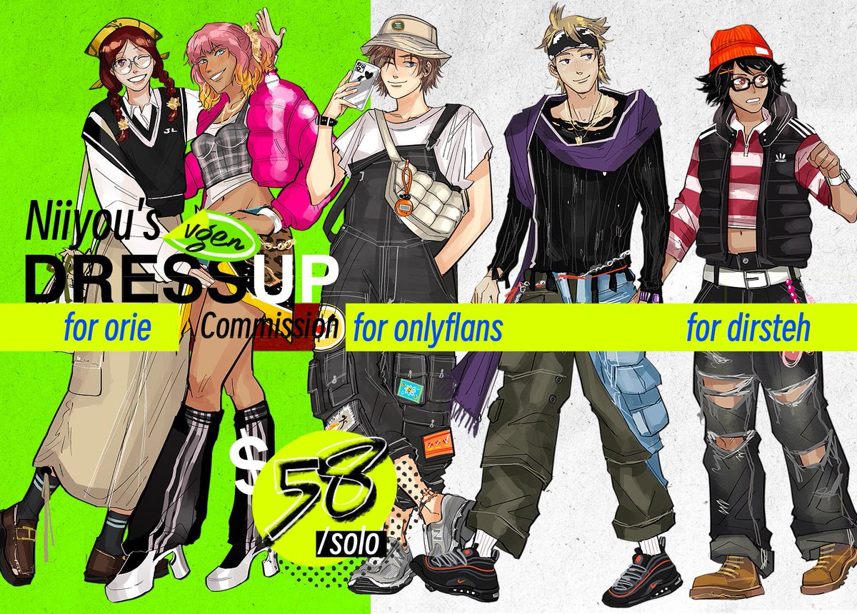 _niiyou's tweet photo. [RT, 💕, share are super appreciated!]
because it's the end of the year and i need some extra budget.. ✨my vgen c0mms are available for service (for a limited time ofc!)✨i have a lot of choices to consider so please check them out a bit, thank you very much! <33 https://t.co/Nxl40DZ3Bn