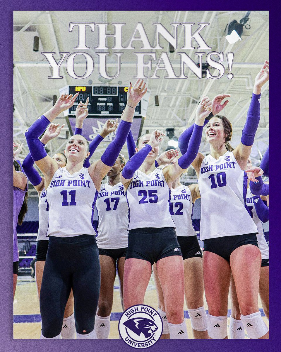 HPU Volleyball tweet media