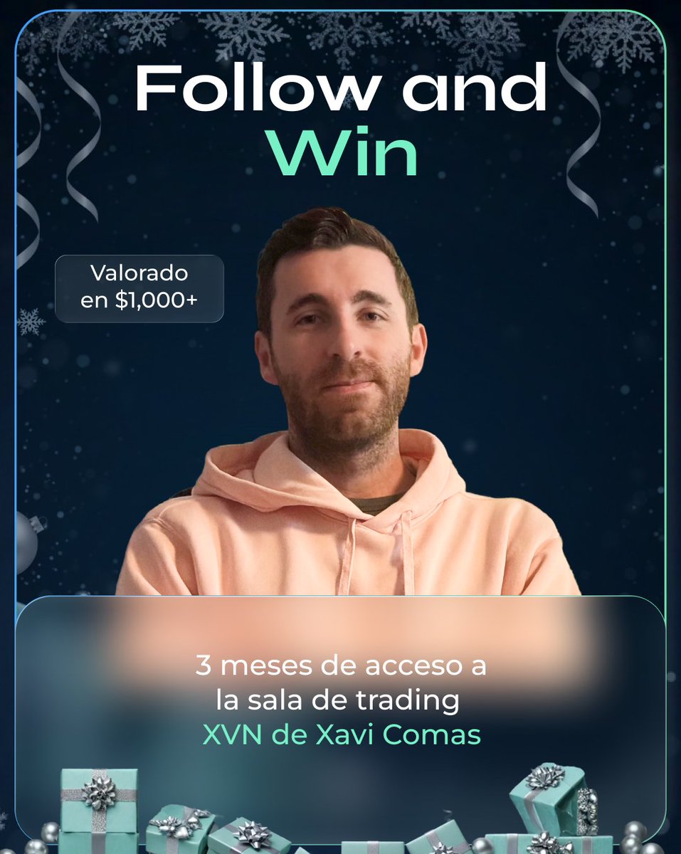 Un regalo perfecto para cerrar el año🎄

Síguenos a ambos <a href="/ZimtraTrading/">Zimtra</a> <a href="/xavier_comas/">Xavier Comas</a>  y comparte este post para participar.

#TradeTheAdvantage #HolidayGiveaway