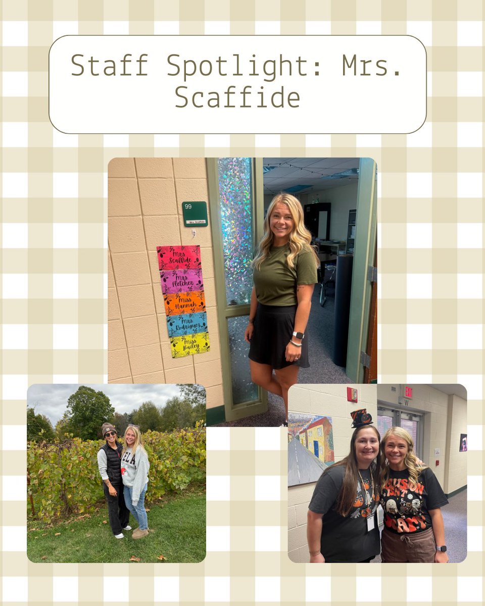 Go check out the newest Staff Spotlight on The Gambit, Mrs. Scaffide! sites.google.com/aurora-schools…