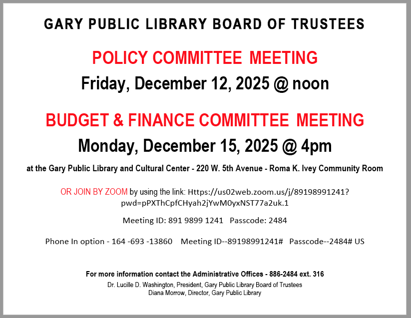 In person or online using the link: us02web.zoom.us/j/89198991241?… ID: 891 9899 1241 Passcode: 2484