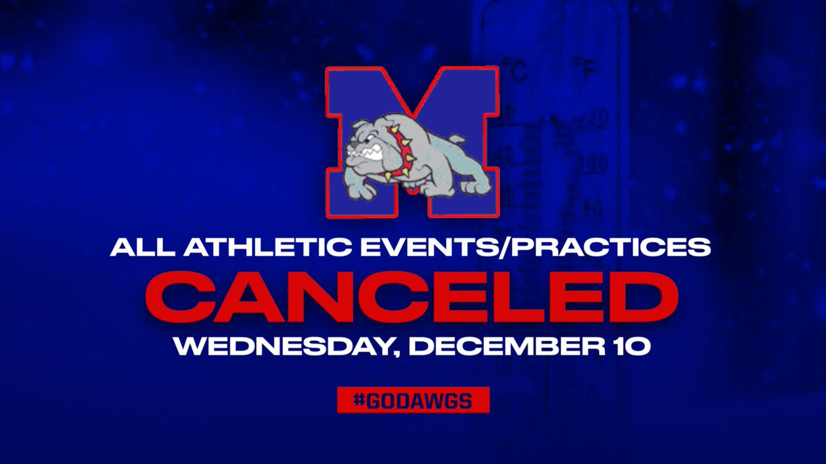 Mason_Bulldogs's tweet image. Enjoy your snow day, Bulldogs!