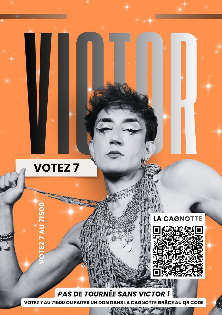 FabienneSa9111's tweet photo. Victor candidat de staracademy 2025 a besoin de votre soutien pour continuer dans la compétition SVP🙏 Même un euro peut faire la différence. @mag_jeunes_lgbt
#Jayane #Skam https://t.co/e2rXGTbfk5