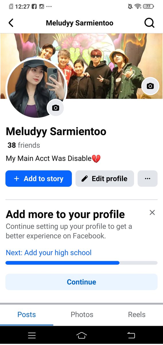 my new acct on Blue apps 

facebook.com/profile.php?id…