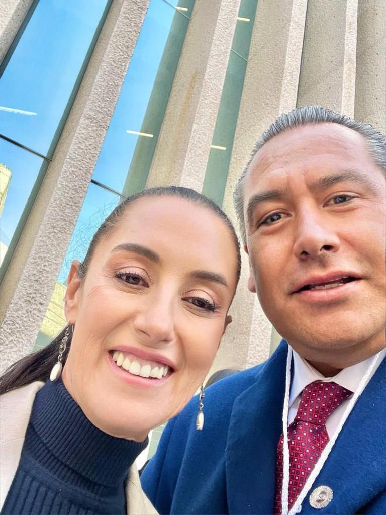 SUFRAGIOrevista's tweet photo. #Hoy nuestra Presidenta Dra. @Claudiashein 🇲🇽 estará nuevamente en #Puebla, en la 116 Asamblea General Ordinaria del @Tu_IMSS y en la inauguración del Hospital General Regional No. 36 de San Alejandro 🏥 presentes @leobardosoto @CTMPuebla