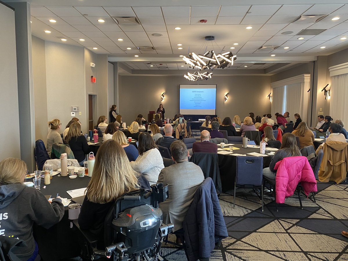 ICInclusion's tweet photo. Lyndsey Nunes, director at Westfield State University, took time to outline the MAIPSE model and share the history of inclusive postsecondary education at the MAIPSE Mid-Year Conference!
#TLP #MACIHET #MAIPSE #MACenter #MassCenter https://t.co/BQGWOiJ0de