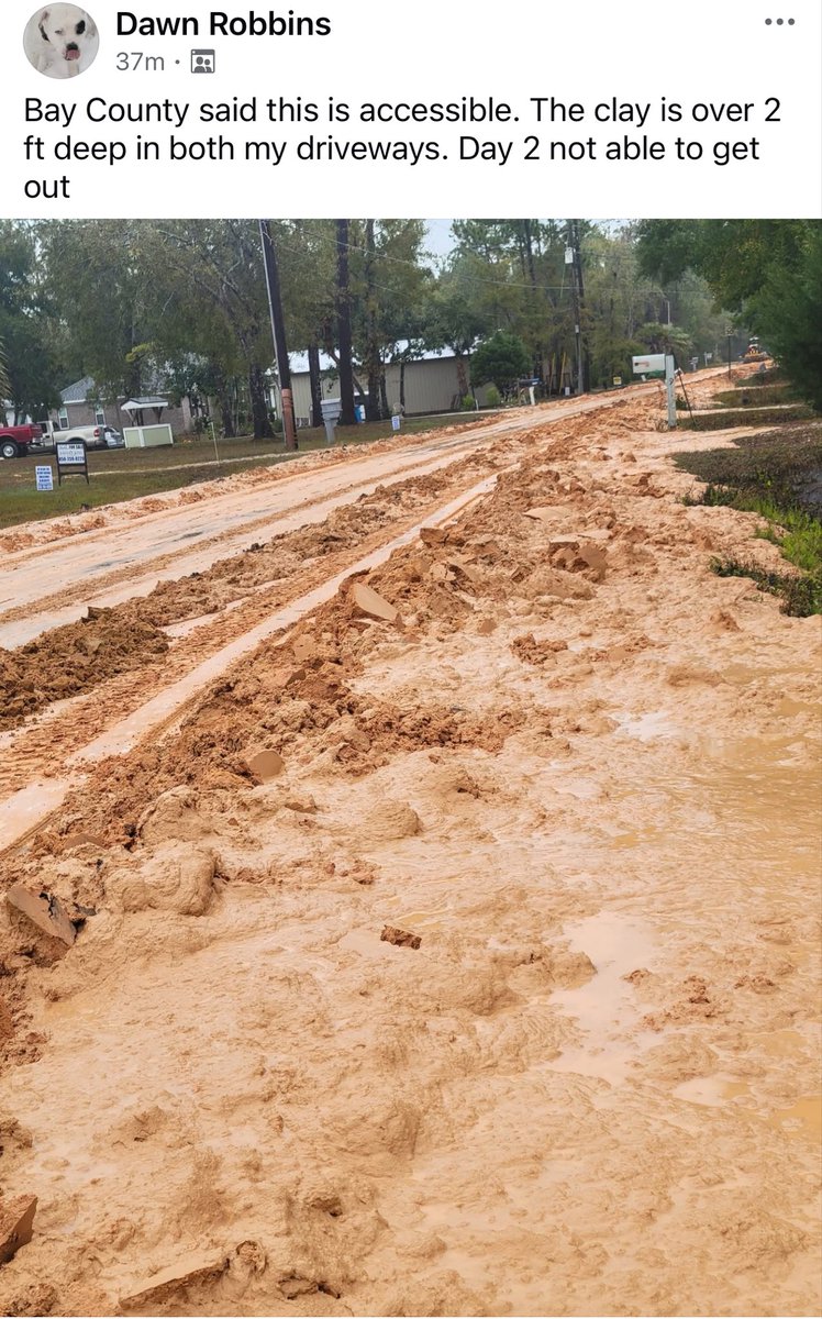 Christian__Mama's tweet photo. @jaytrumbull can help you help the residents on my road that the county destroyed? Even with a county boat ramp, our millings were taken up &amp; our road has continuously been made worse. https://t.co/p4TyaLUXJ9