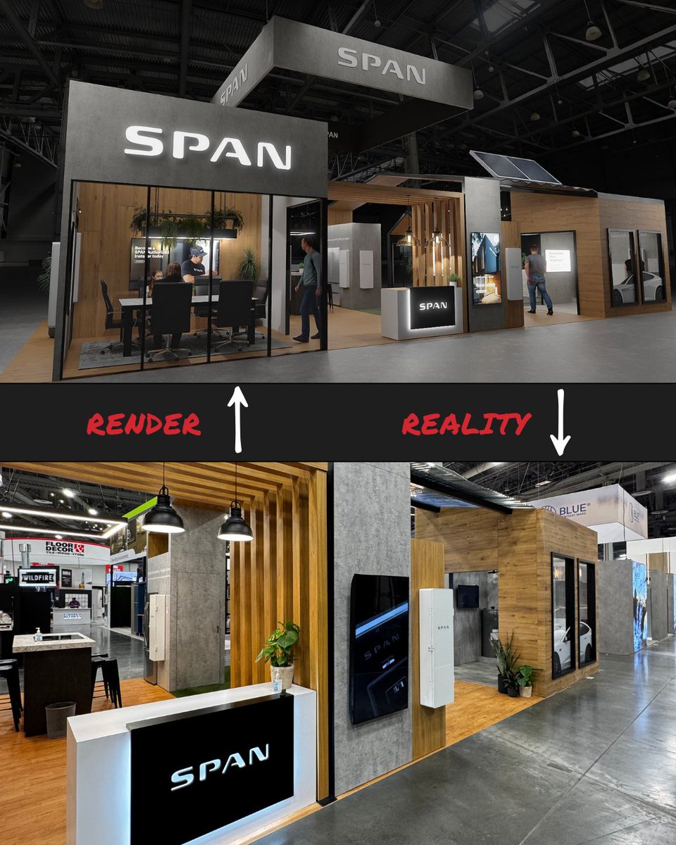 Hwy85Prod's tweet image. Your vision, our build. See the render vs the real deal. 🔥
#Tradeshow #Highway85