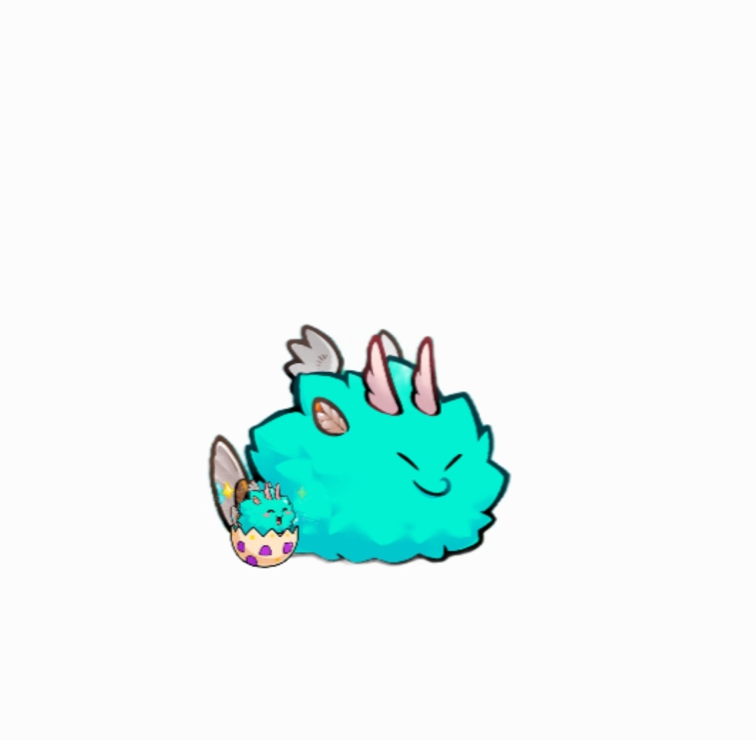 marinakamazik's tweet photo. Name: Axiboo
Slot: Ground
Description: A freshly hatched Axie — a tiny, adorable little one, ready to explore the world!
#AxieCodexDesign @AxieInfinity https://t.co/5hGAdUsdii
