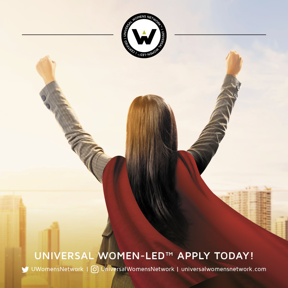 Get Certified. Get Visible. Get Ahead.

Are you a women-owned business ready to stand out, gain credibility, and unlock new opportunities? The Universal Women-Led™ Certification is your key to get visible and stand out.

Apply ► universalwomensnetwork.com/women-owned-ce…

#femaleentreprenuers
