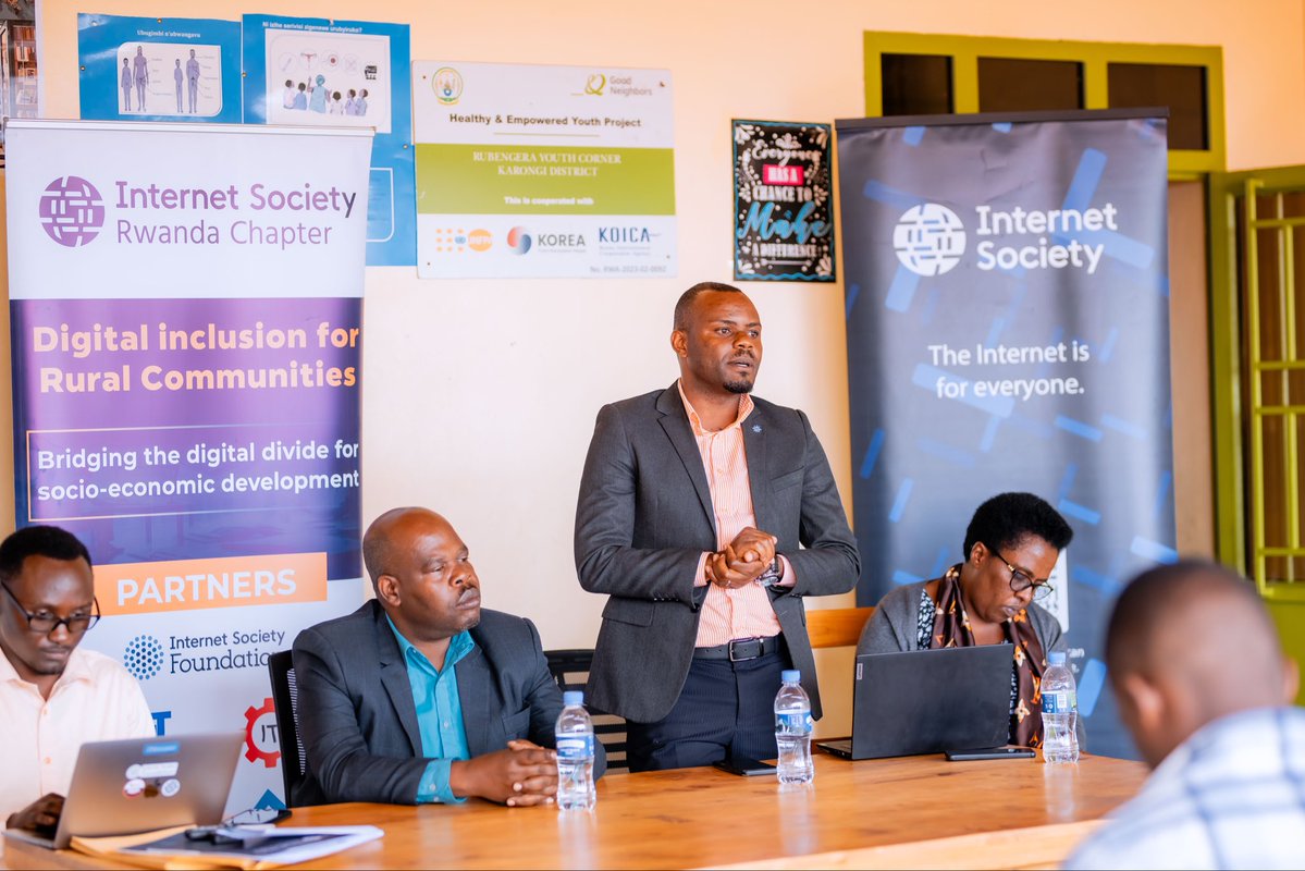 Digital inclusion in action!
Today, <a href="/isoc_rw/">Internet Society Rwanda Chapter</a> has launched Nuco Best Online Business, a new Internet Kiosk in <a href="/KarongiDistr/">Karongi District</a> , bringing online services and new opportunities closer to rural communities.
“Internet is a powerful tool that can transform lives,” — <a href="/femanuel1/">Emmanuel Mfitumukiza</a>