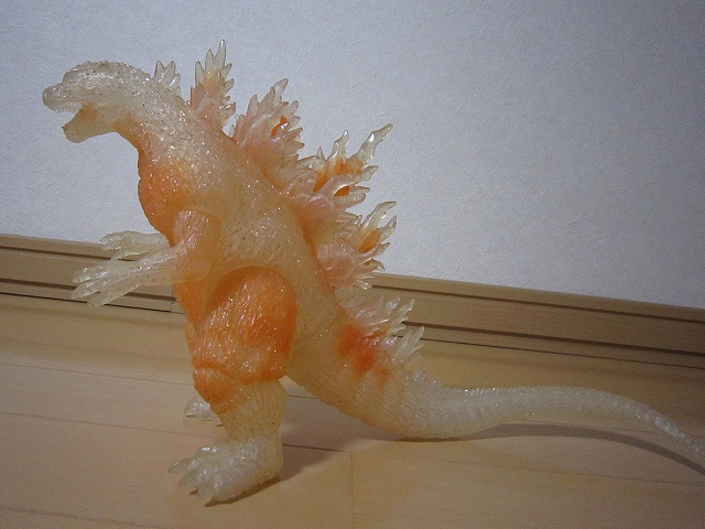 バンダイ製ゴジラ2000（劇場限定版）＆オルガ＆前売り特典クリスタル