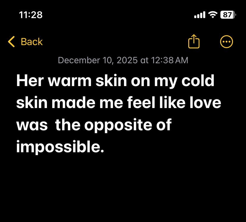 hatguy42's tweet image. Came out of my sleep to write this down last night