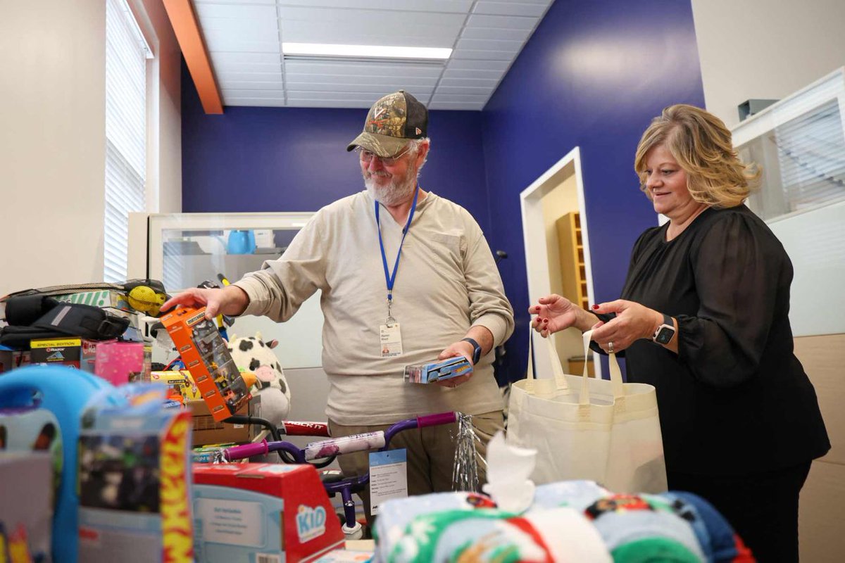 For more than 35 years, <a href="/UVAFM/">UVA Facilities Management</a> employees have gathered toys for the Charlottesville Toy Lift. This year, they contributed 189 toys, three bicycles and $140 in cash. uvatoday.me/3YqmfCJ