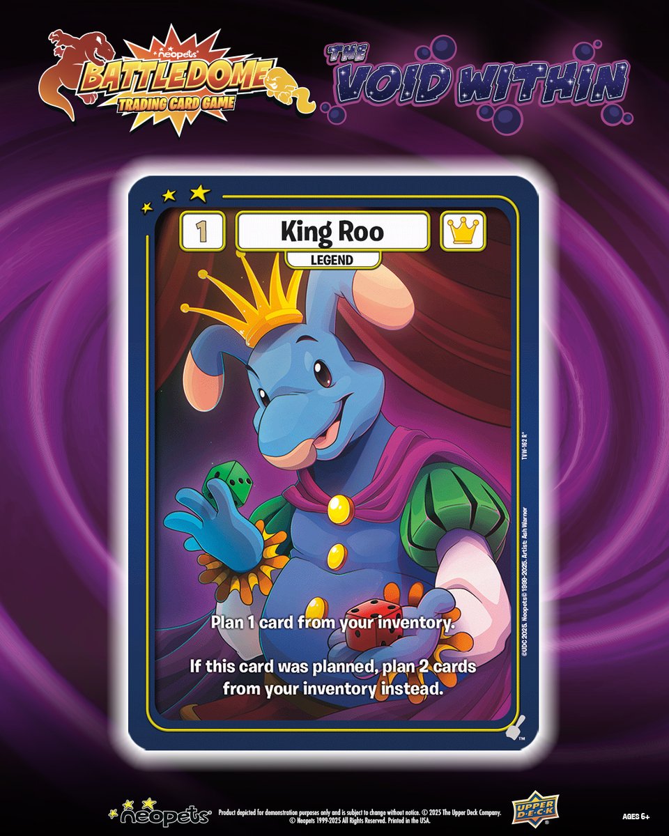 Neopia’s most influential figures merit more than one version of card art!  Here is a first look at some of the Council of Leaders alt arts coming to the Neopets Battledome TCG in The Void Within! #Neopets #BattledomeTCG
