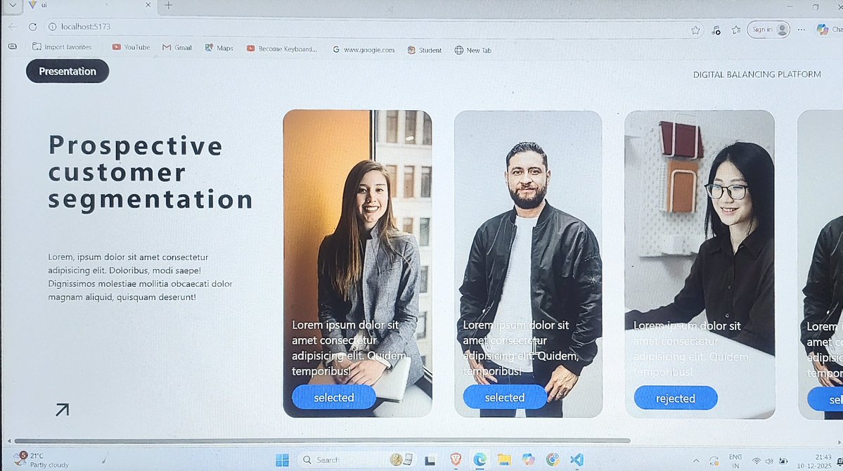 MOHAMMEDFA28918's tweet image. Day 2 of #LearningReact

Created my first UI/UX project using props! 🎨
Built a landing page with cards where each card displays different content dynamically.

This is just the beginning, but props make components so reusable and powerful! 💪

 #reactjs #WebDev