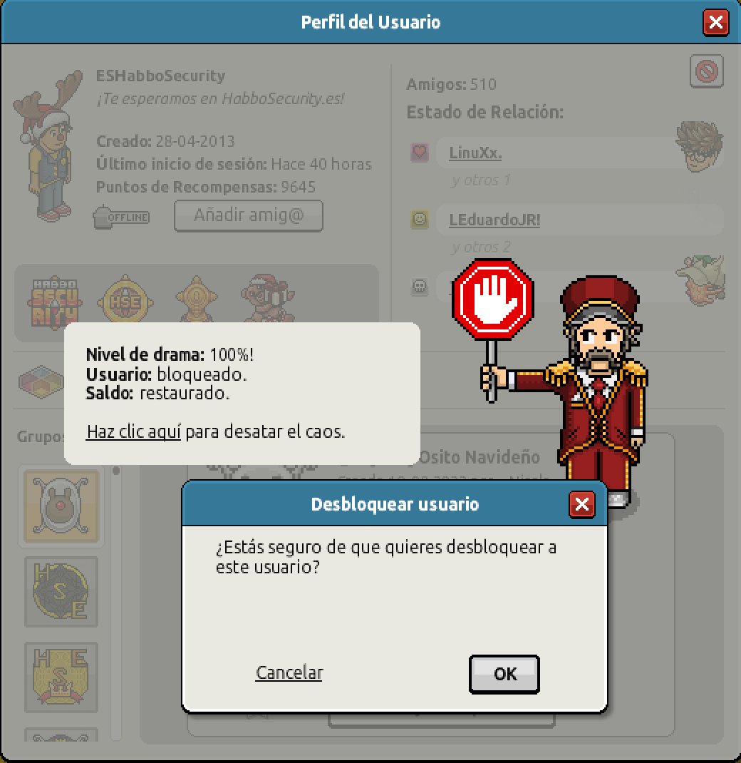 🚫Con la más reciente actualización de #Habbo, ahora los usuarios pueden bloquear a otros jugadores para evitar cualquier tipo de interacción no deseada.✨ 

Esta nueva opción busca prevenir el acoso y promover un mejor ambiente dentro del hotel, brindando una experiencia más