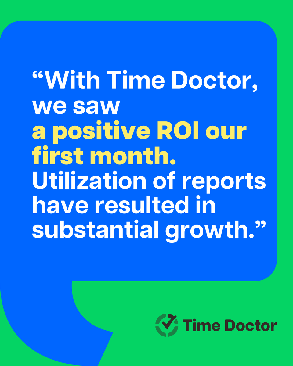 Time Doctor tweet media